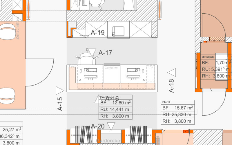 Grundriss Praxisplanung